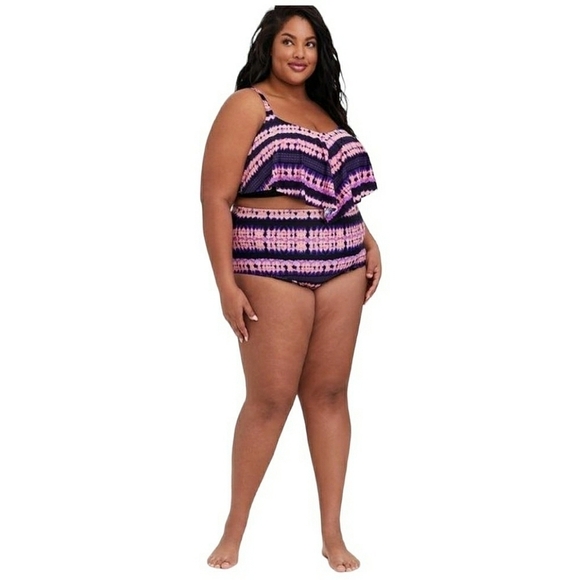 NWT Torrid High Rise Smooth Swim Bottom Size 5X - Picture 1 of 9